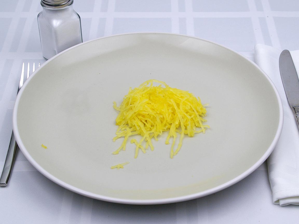 Calories in 0.25 cup(s) of Spaghetti Squash