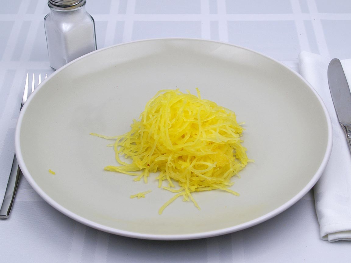 Calories in 0.75 cup(s) of Spaghetti Squash