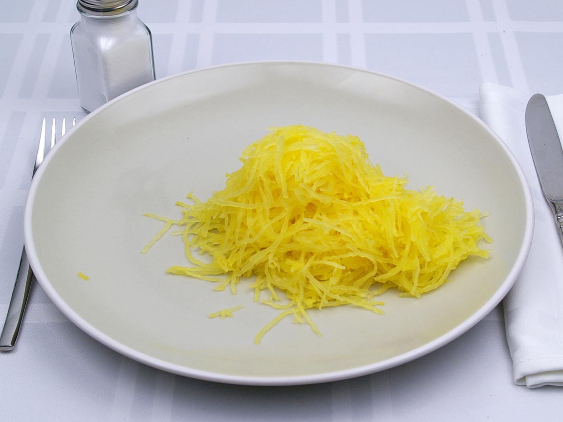 Calories in 1.25 cup(s) of Spaghetti Squash