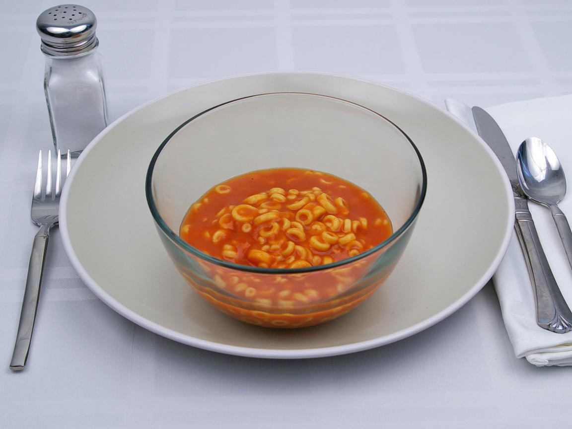 Calories in 1 cup(s) of Spaghettios - Original