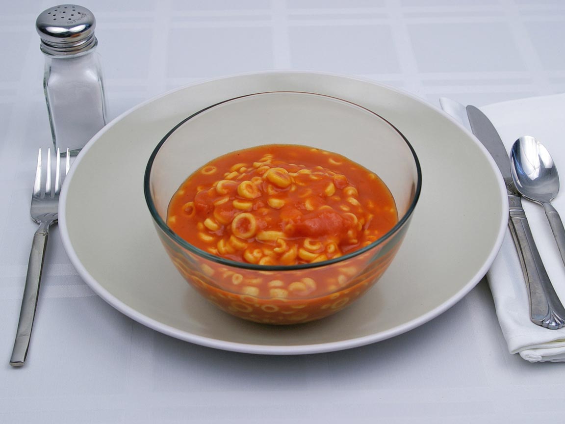 Calories in 1.75 cup(s) of Spaghettios - Original