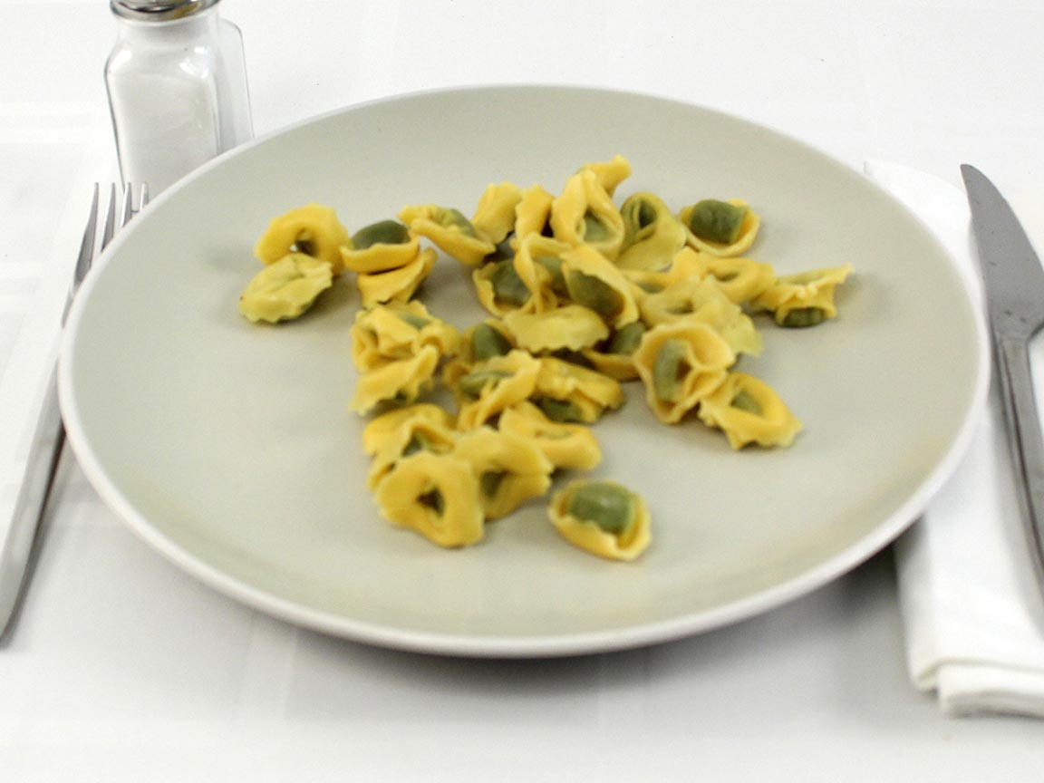 Calories in 130 grams of Fresh Spinach Tortellini