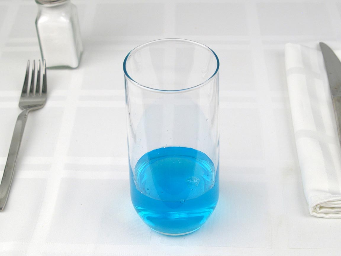 Calories in 4 fl oz(s) of Powerade Blue Sports Drink