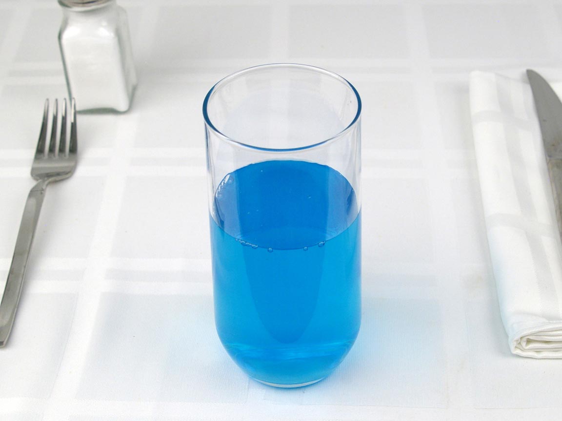 Calories in 10 fl oz(s) of Powerade Blue Sports Drink