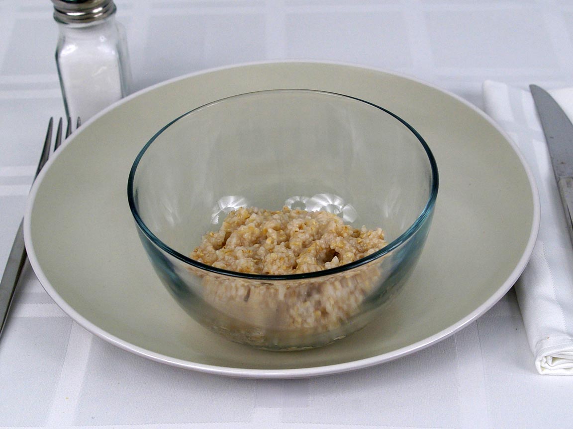 Calories in 0.75 cup(s) of Steel Cut Oatmeal made with Water