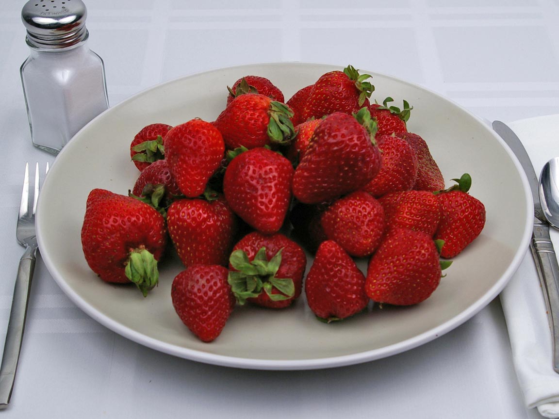 Calories in 674 grams of Strawberries