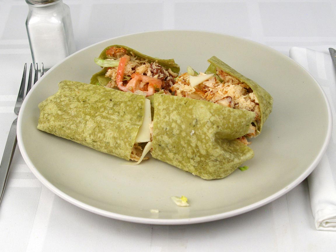 Calories in 1 wrap(s) of Subway - Chicken Caesar Wrap