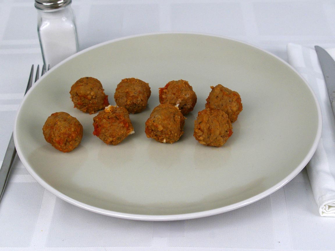 Calories in 7.36 ea(s) of Subway Meatballs