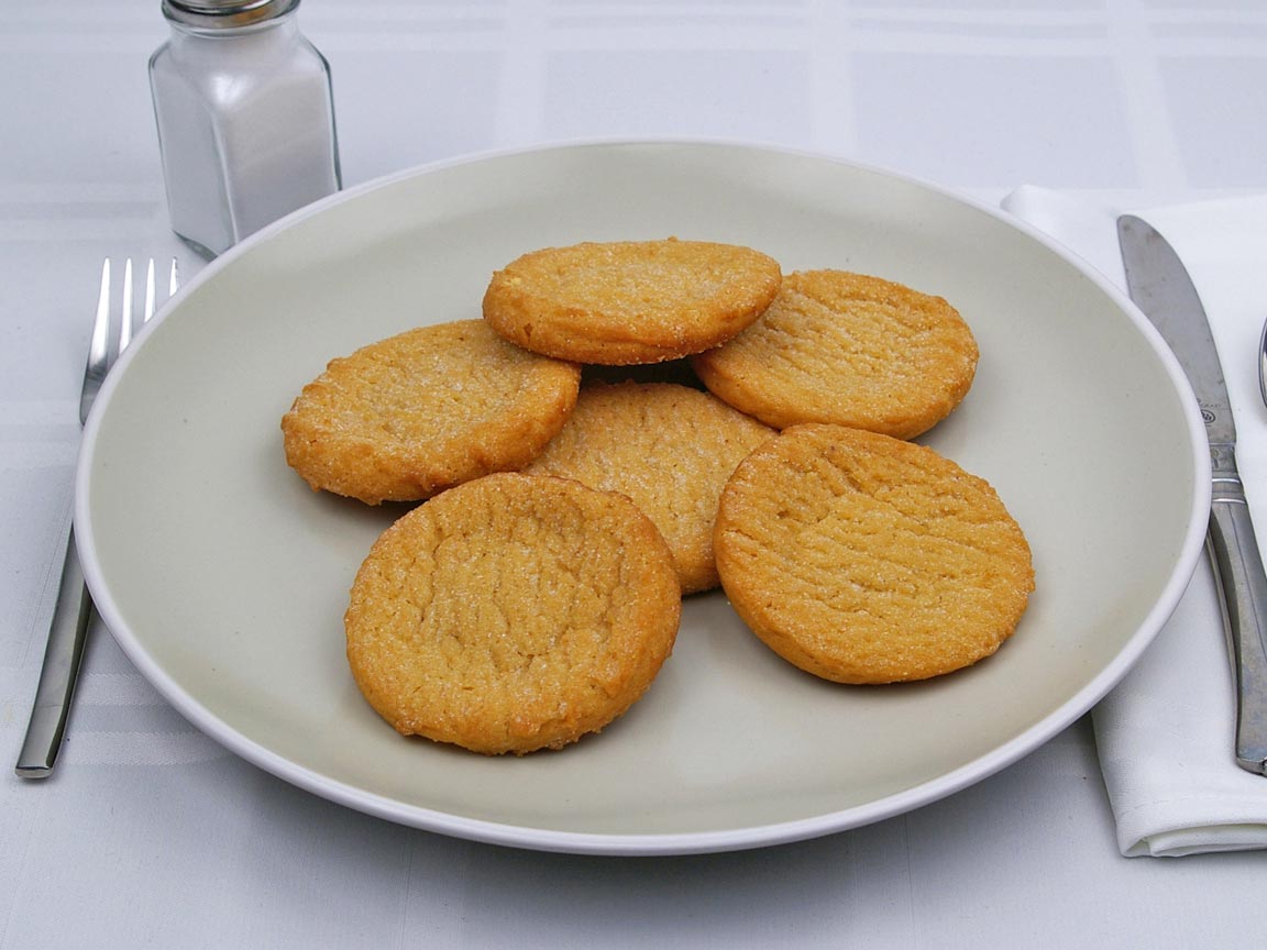 Calories in 6 cookie of Sugar Cookie