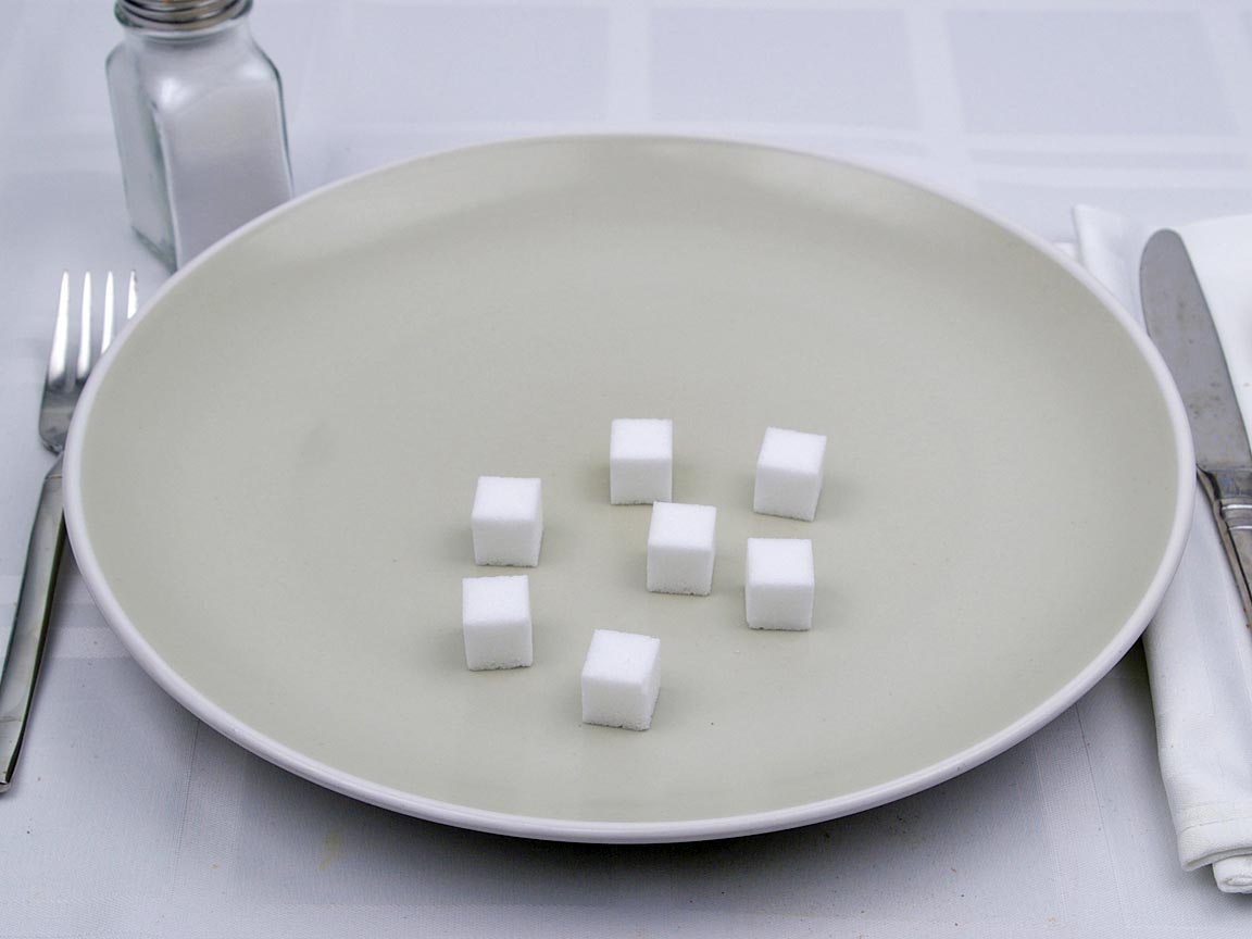 Calories in 7 cube of Sugar Cubes