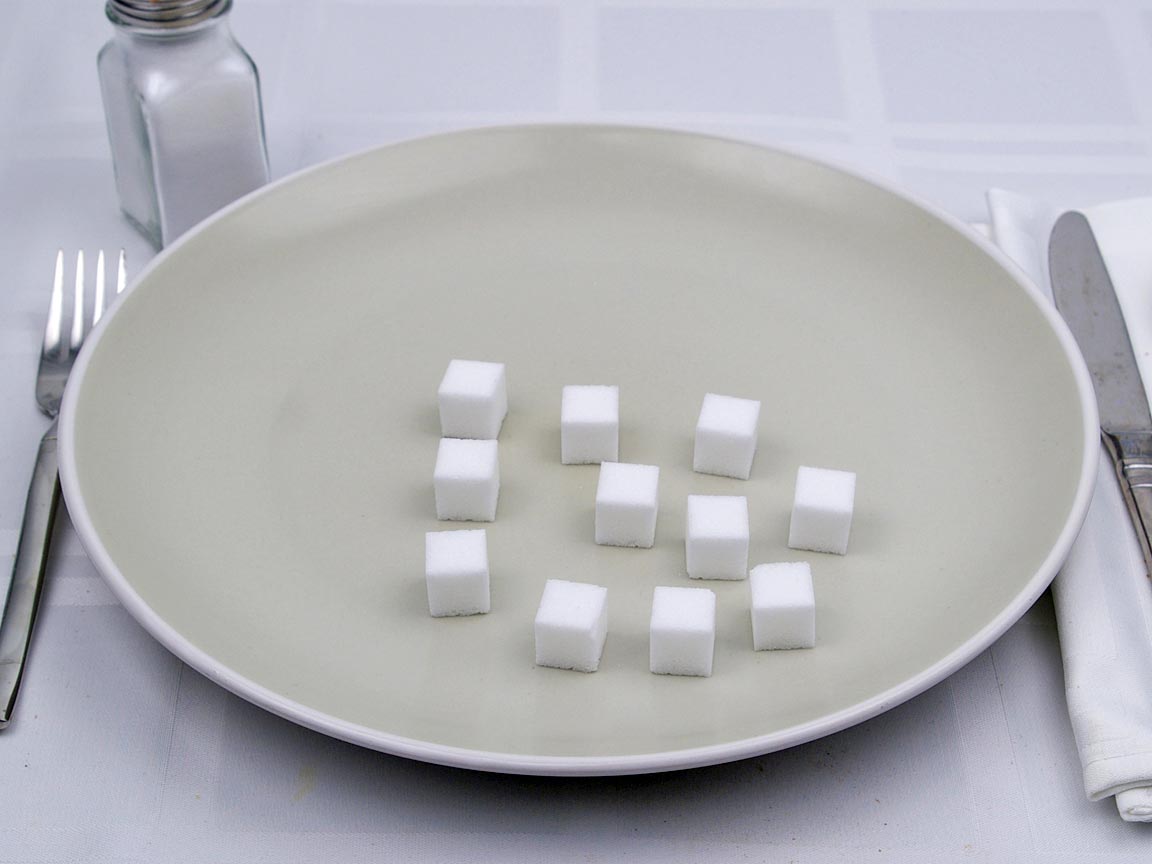 Calories in 11 cube of Sugar Cubes