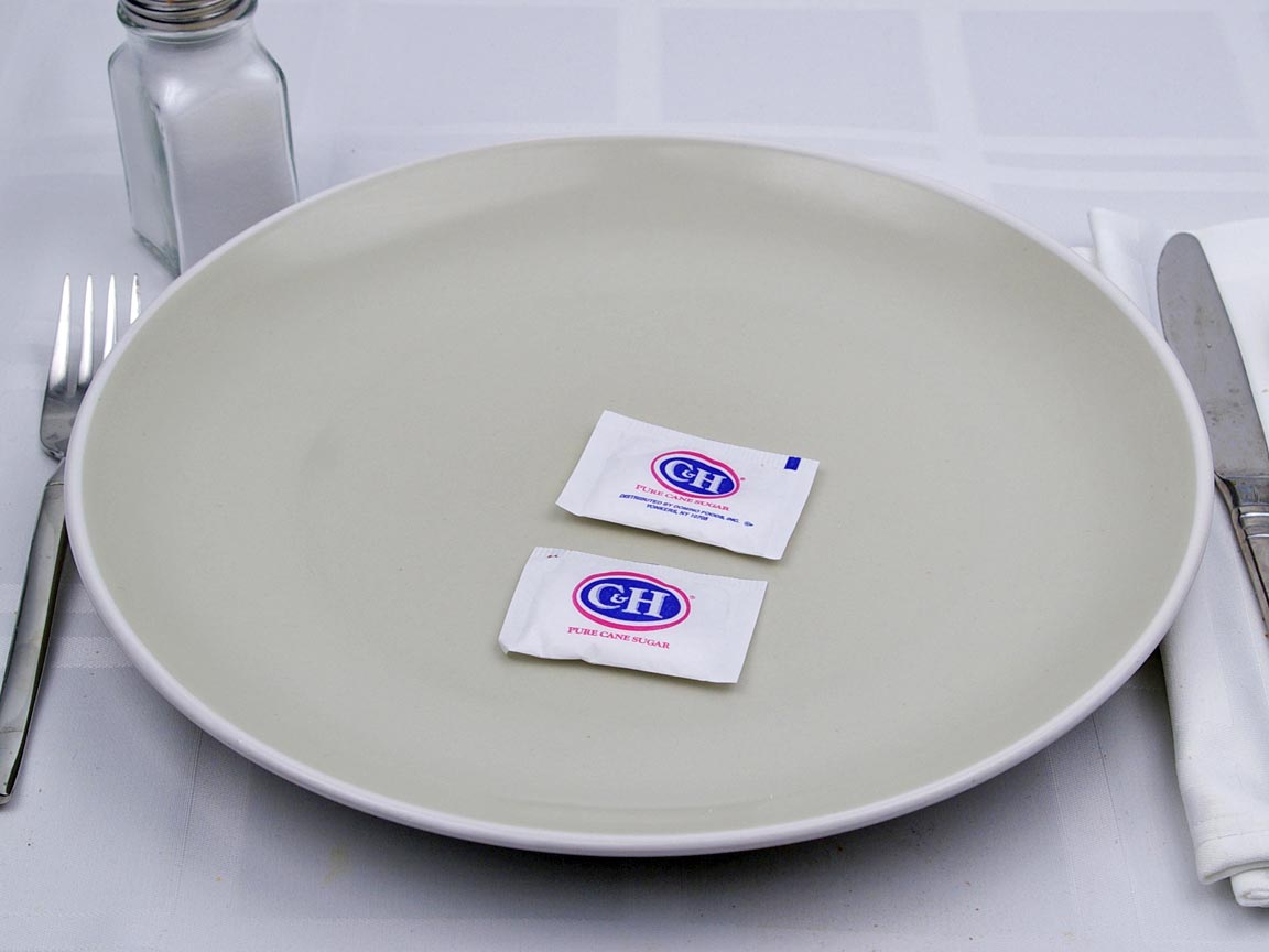 Calories in 2 packet(s) of Sugar Packets