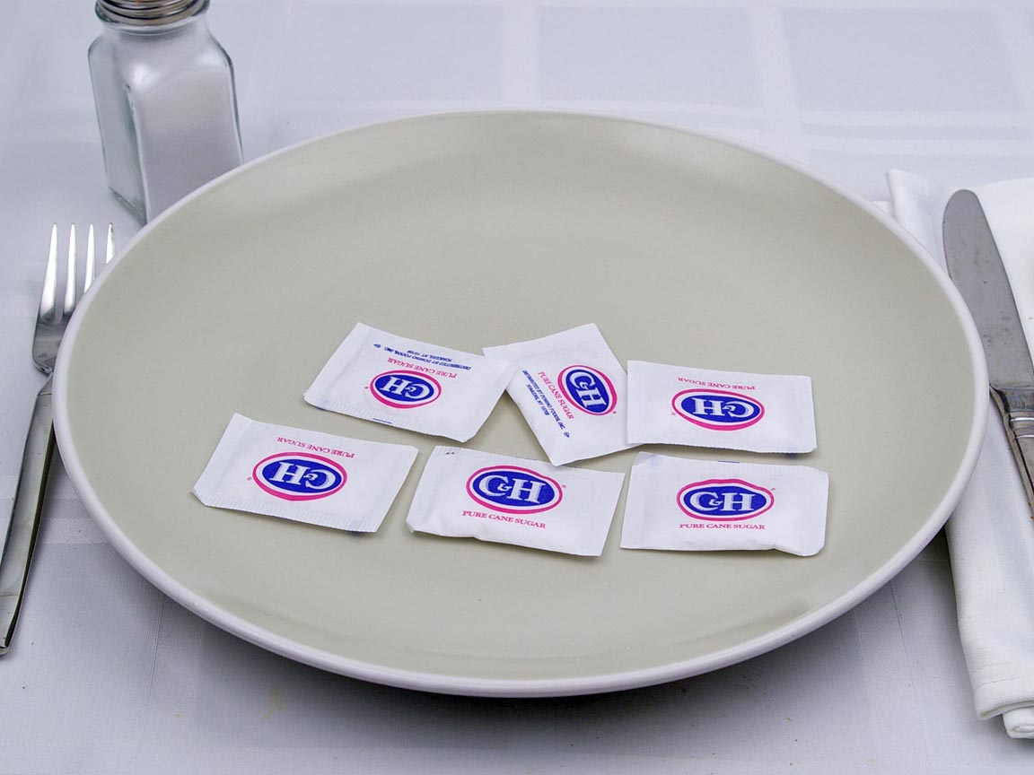Calories in 6 packet(s) of Sugar Packets