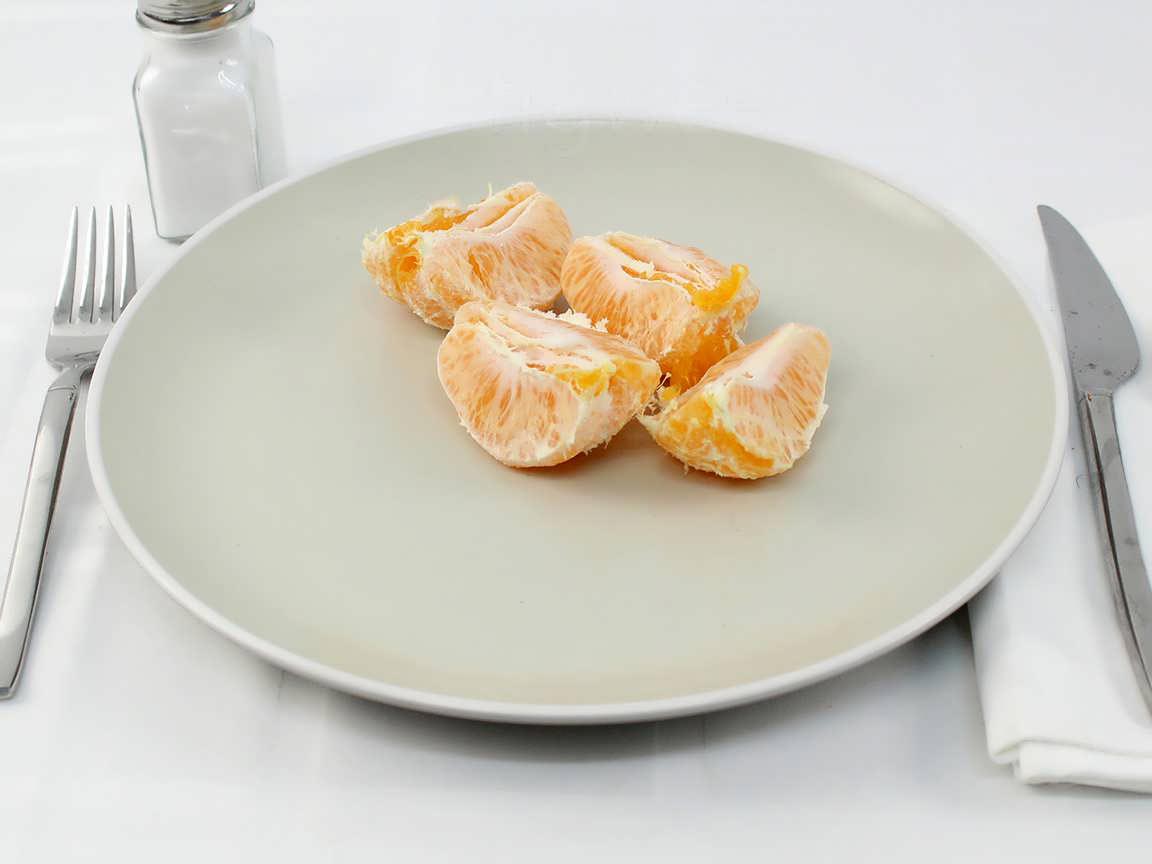 Calories in 1 fruit(s) of Sumo Citrus Mandarin Orange