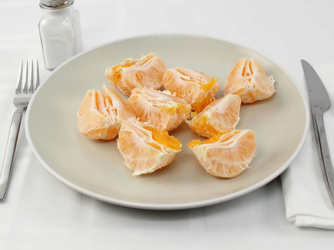 Calories in 2 fruit(s) of Sumo Citrus Mandarin Orange
