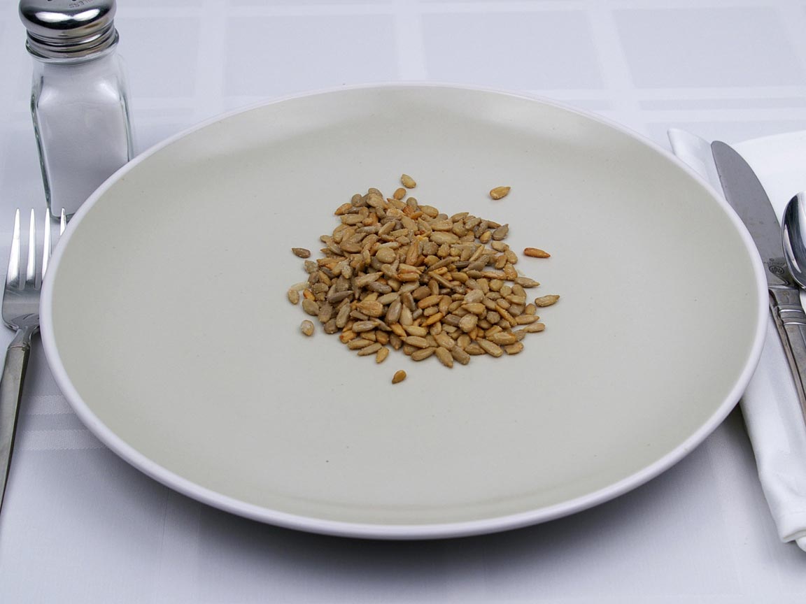 Calories in 85 grams of Sunflower Seeds - Shelled