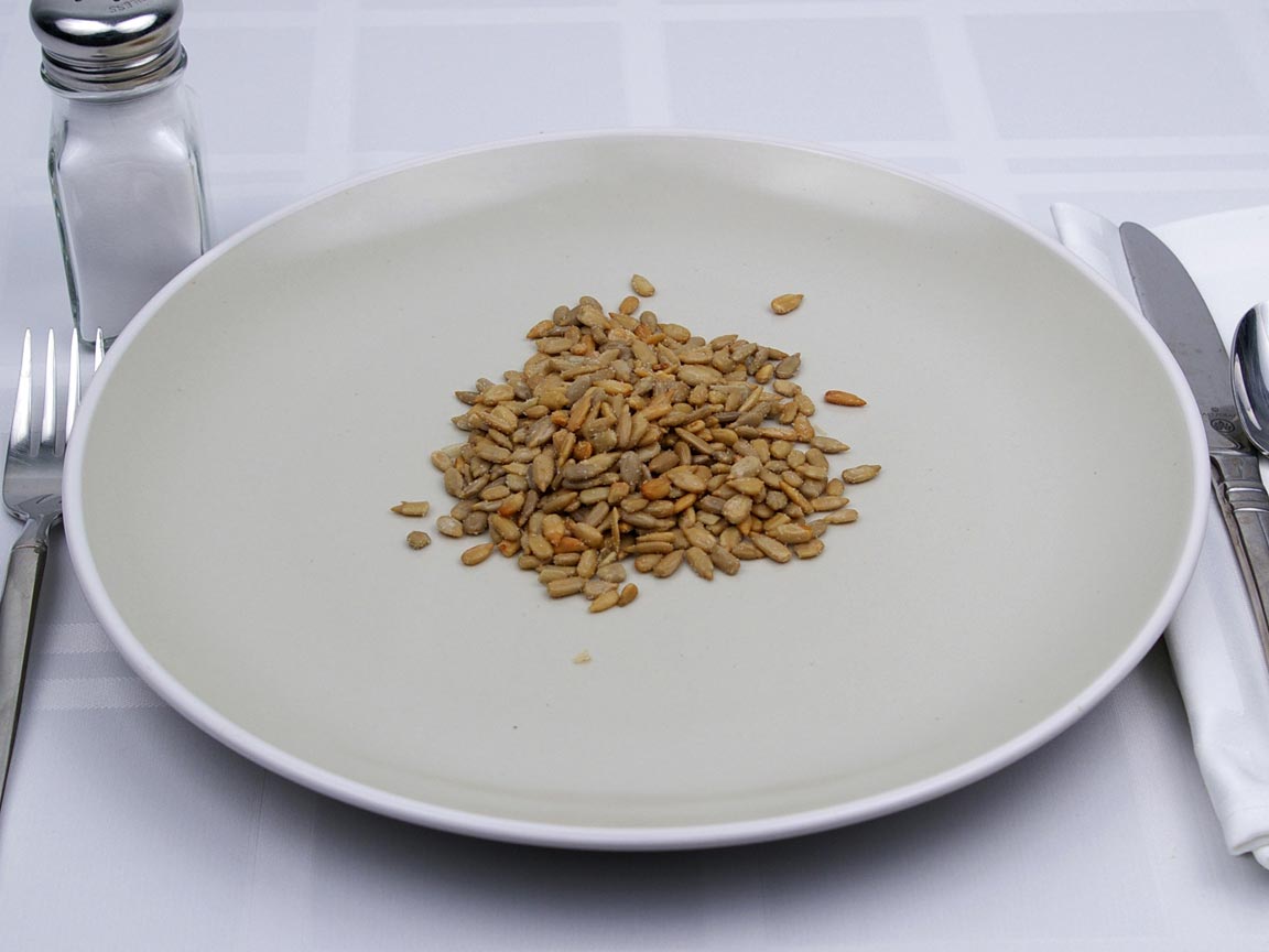 Calories in 113 grams of Sunflower Seeds - Shelled