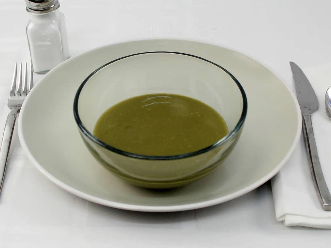 Calories in 1 cup(s) of Super Greens Creamy Soup