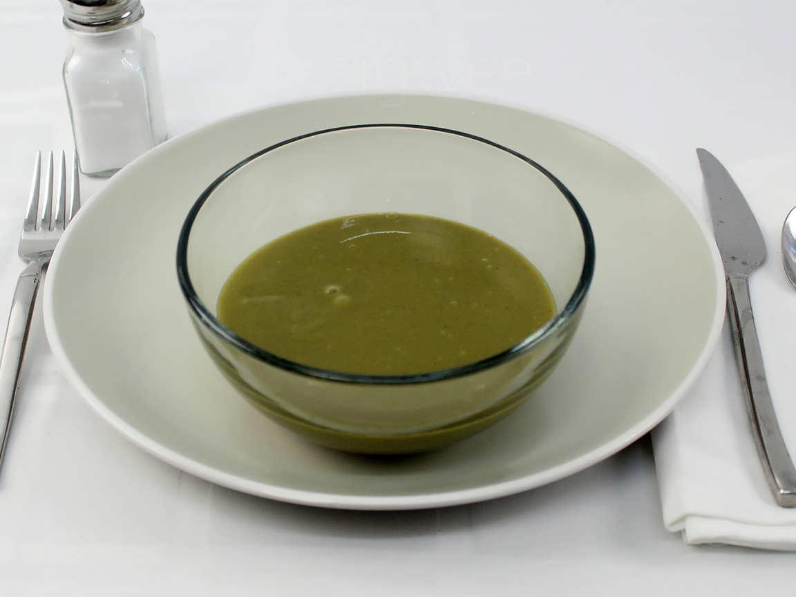 Calories in 1.25 cup(s) of Super Greens Creamy Soup