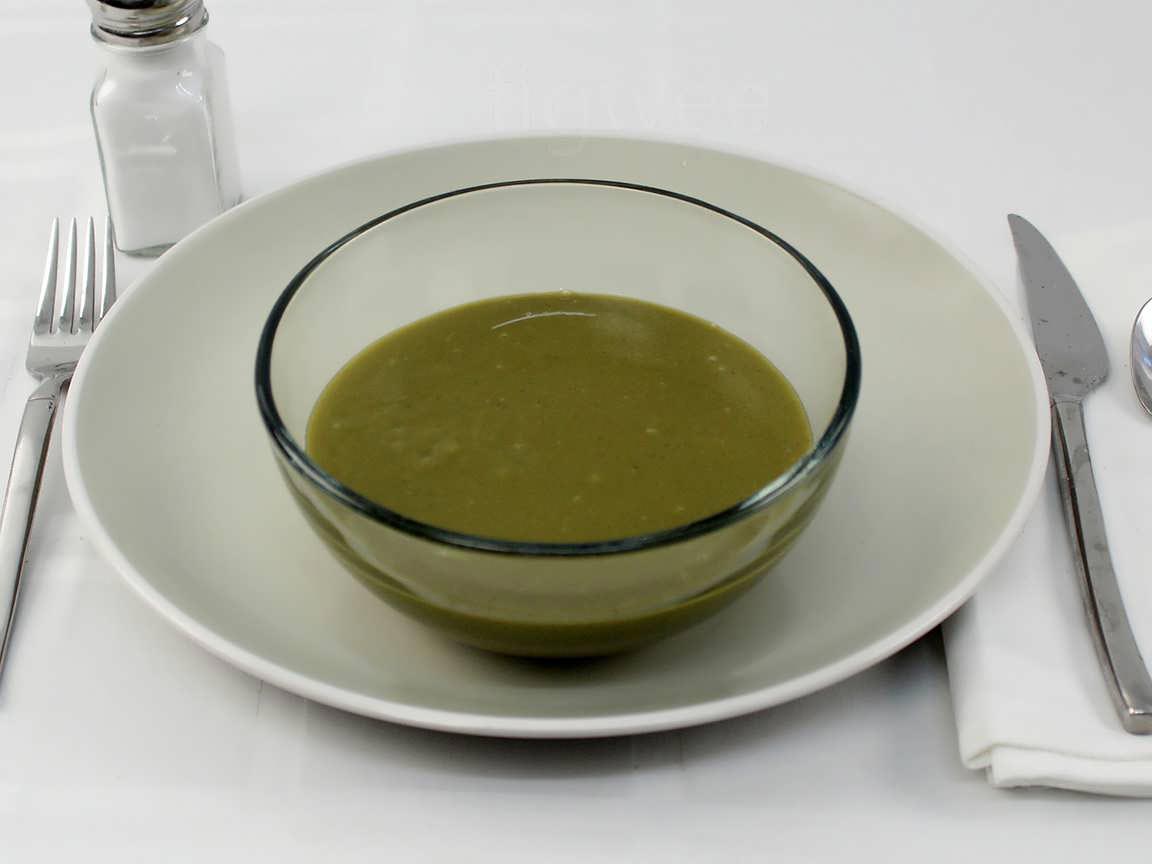 Calories in 1.5 cup(s) of Super Greens Creamy Soup