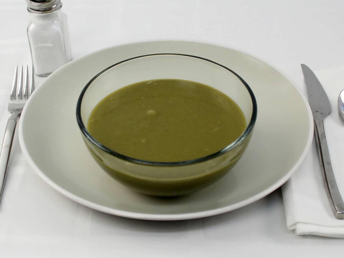 Calories in 2 cup(s) of Super Greens Creamy Soup