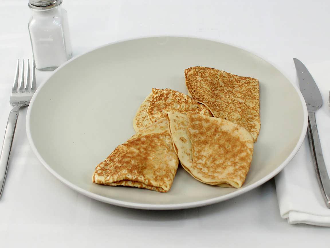 Calories in 4 pancake(s) of Swedish Pancakes