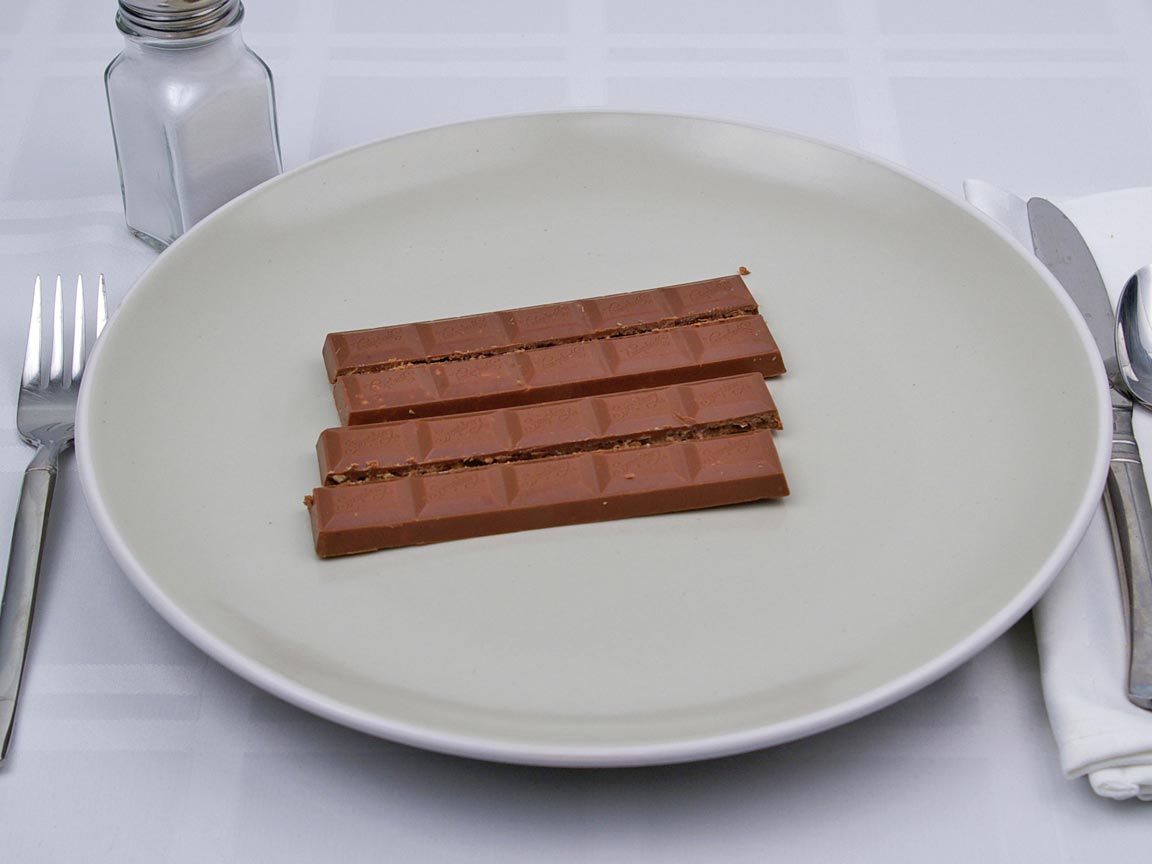 Calories in 2 bar(s) of Symphony