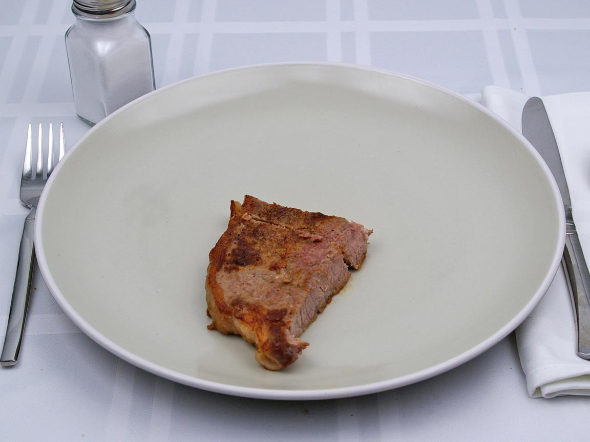 Calories in 90 grams of T-Bone Steak