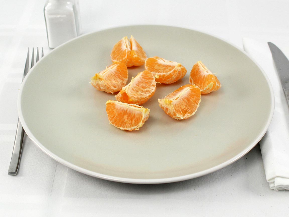 Calories in 1.75 tangerine(s) of Tangerines