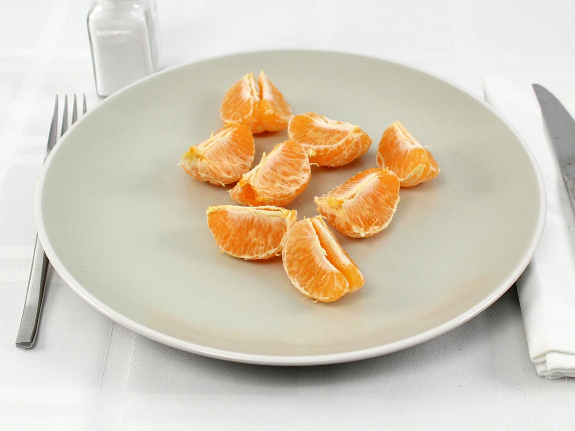 Calories in 2 tangerine(s) of Tangerines