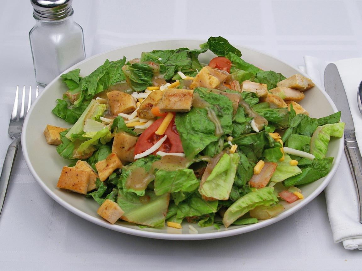 Calories in 1 salad(s) of Burger King - Crispy Garden Salad - No Dressing