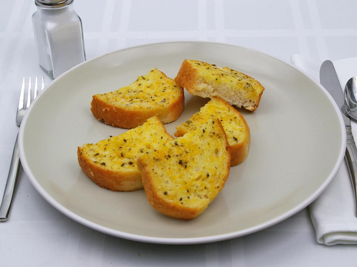 Calories in 2.5 slice(s) of Texas Toast - Five Cheese