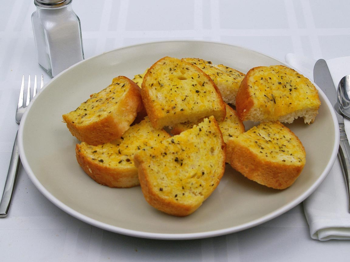 Calories in 4.5 slice(s) of Texas Toast - Five Cheese