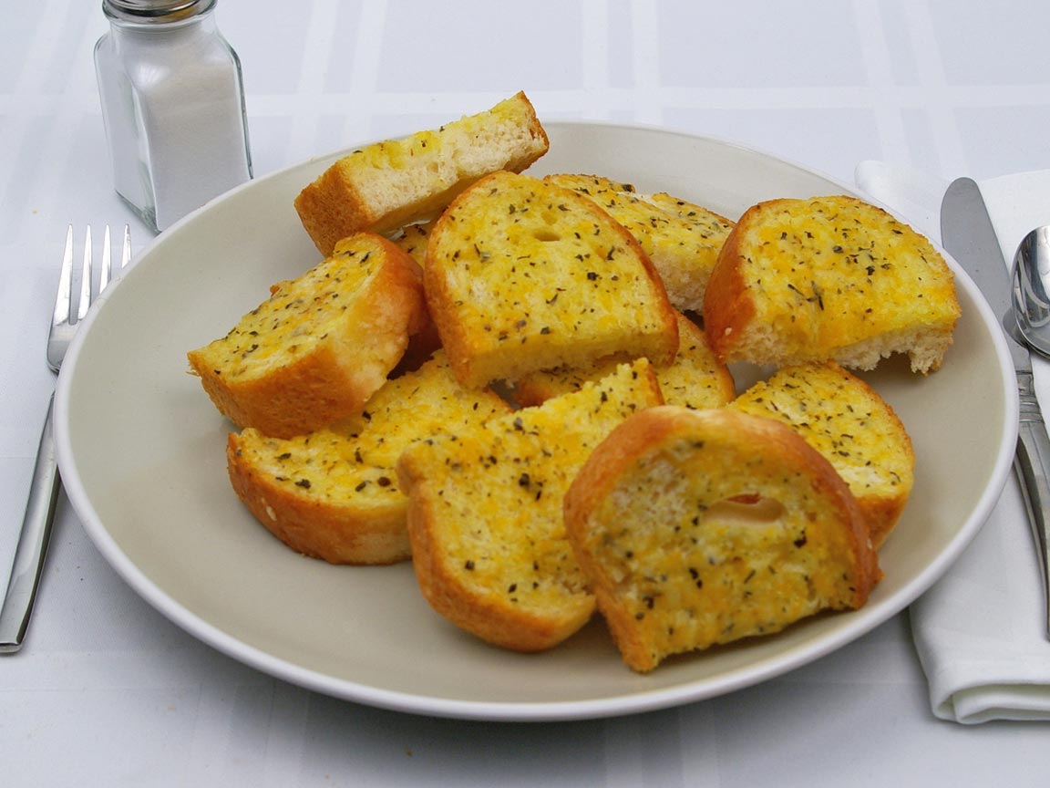 Calories in 5.5 slice(s) of Texas Toast - Five Cheese