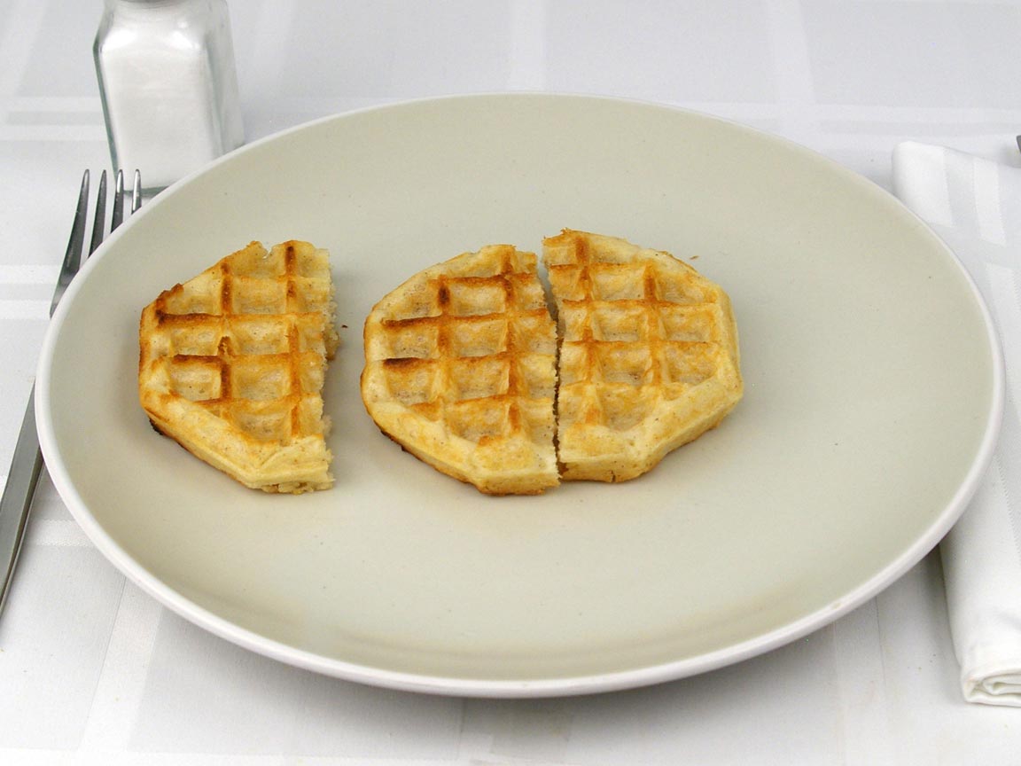 Calories in 1.5 waffle(s) of Thick & Fluffy Toaster Waffles