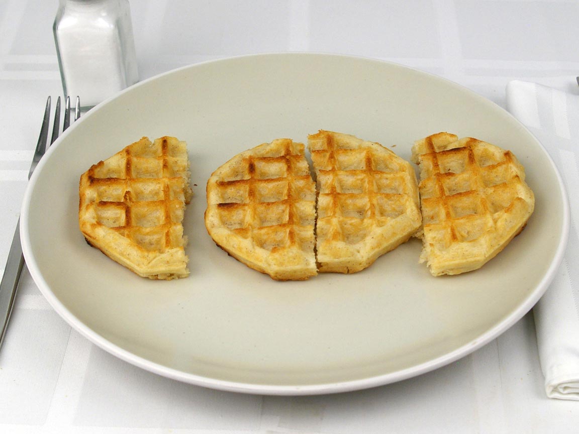Calories in 2 waffle(s) of Thick & Fluffy Toaster Waffles