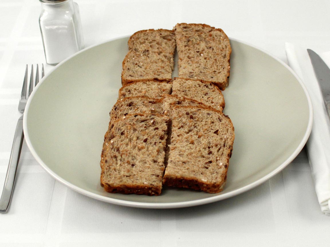Calories in 4 piece(s) of Good Seed Thin Sliced Bread