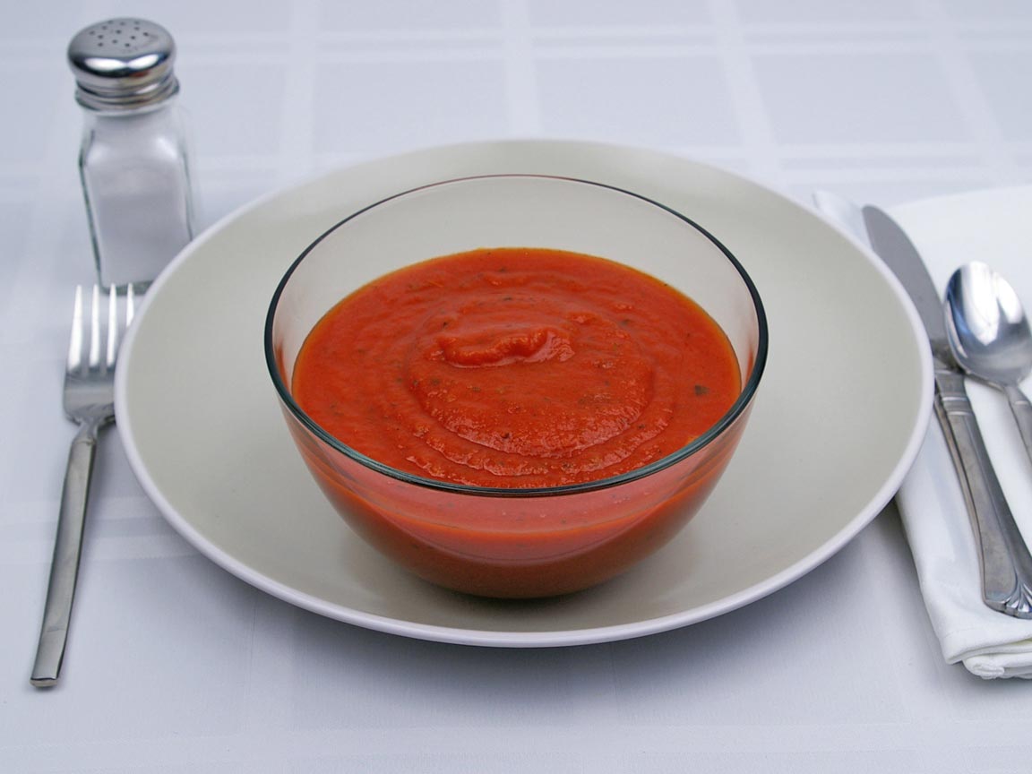 Calories in 2.5 cup(s) of Tomato Sauce