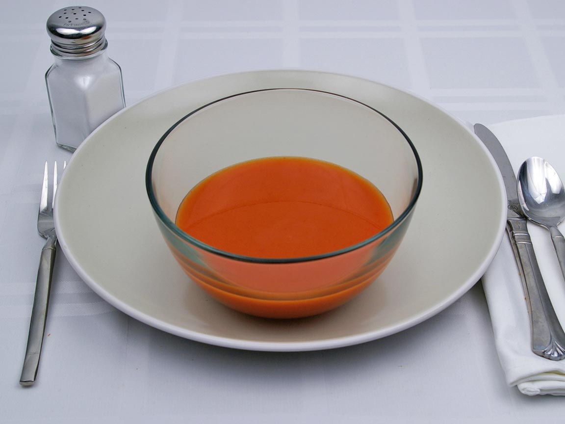 Calories in 1 cup(s) of Tomato Soup