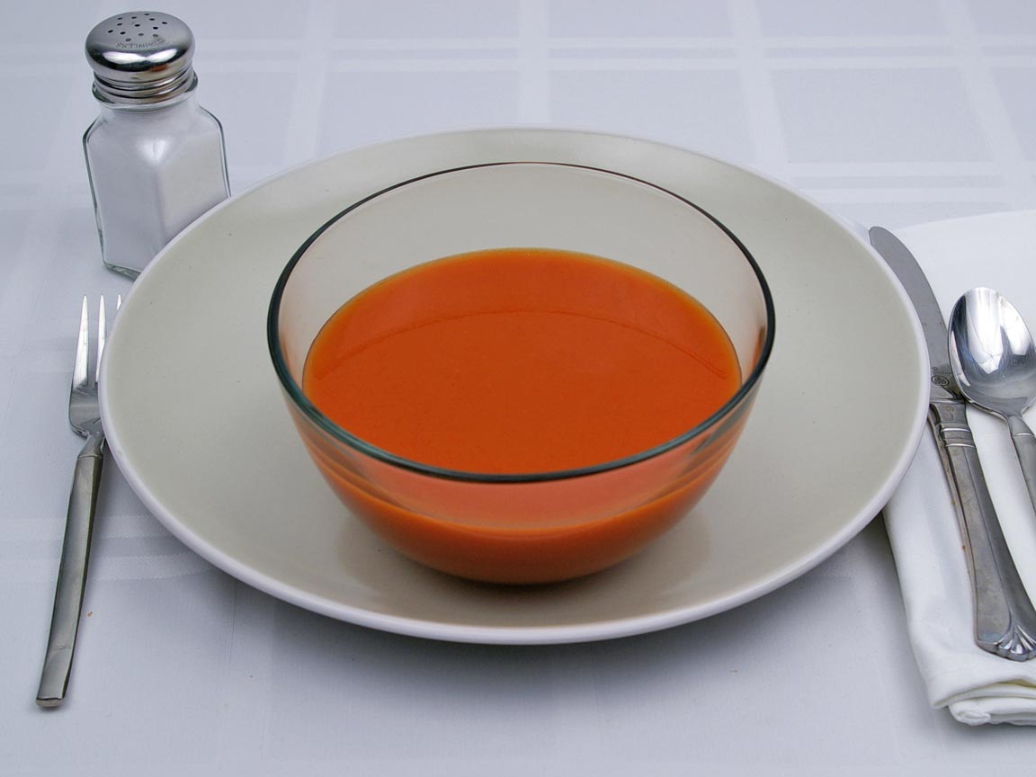 Calories in 1.75 cup(s) of Tomato Soup