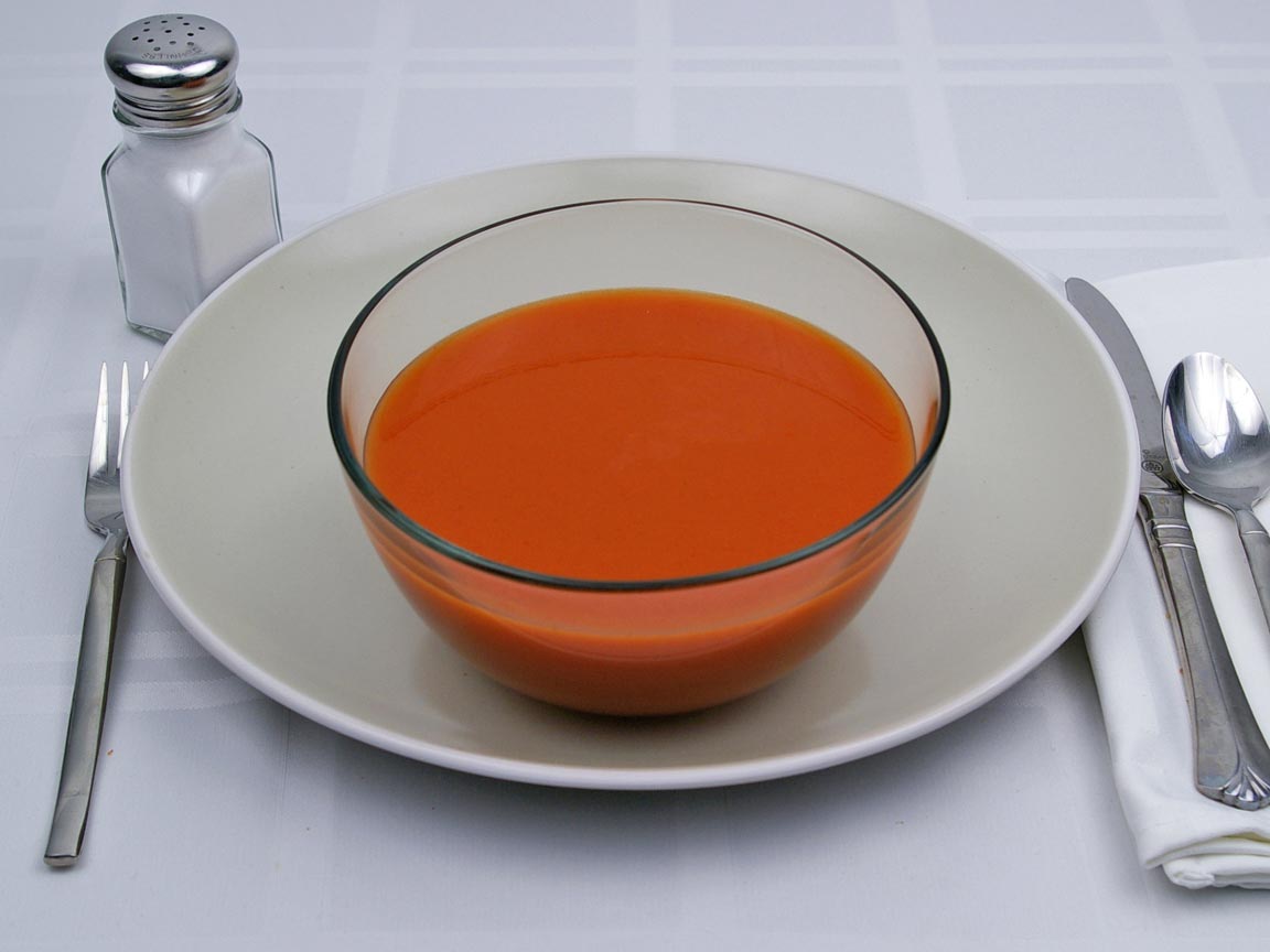 Calories in 2 cup(s) of Creamy Tomato Parmesan Bisque Soup
