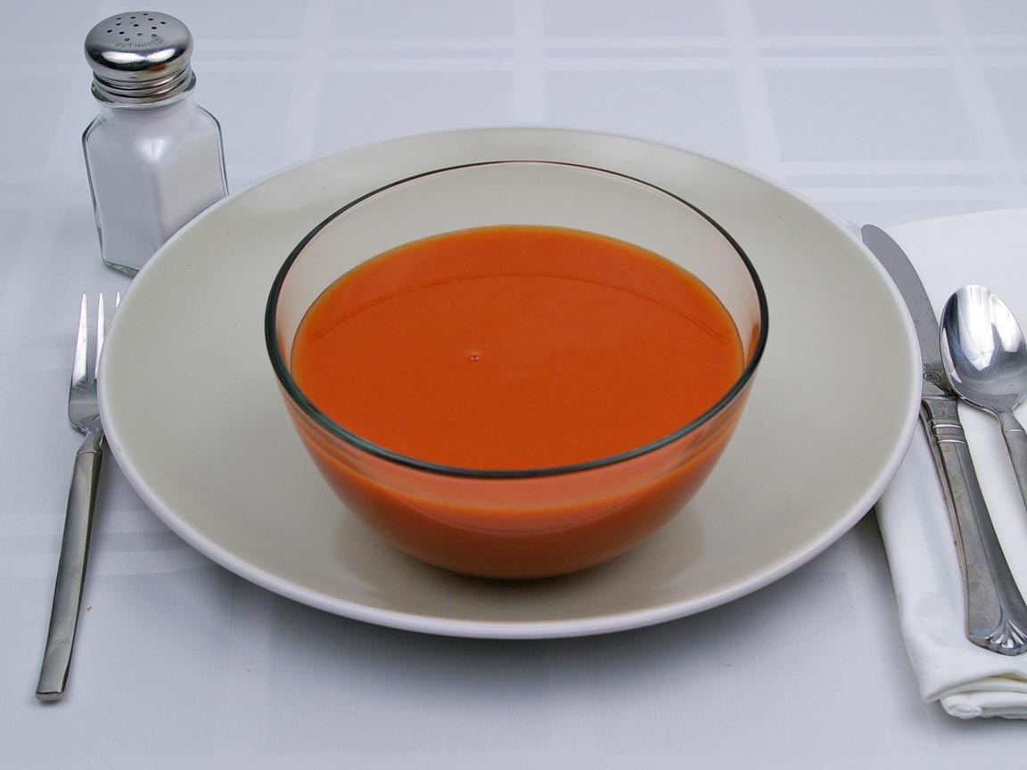 Calories in 2.25 cup(s) of Creamy Tomato Parmesan Bisque Soup