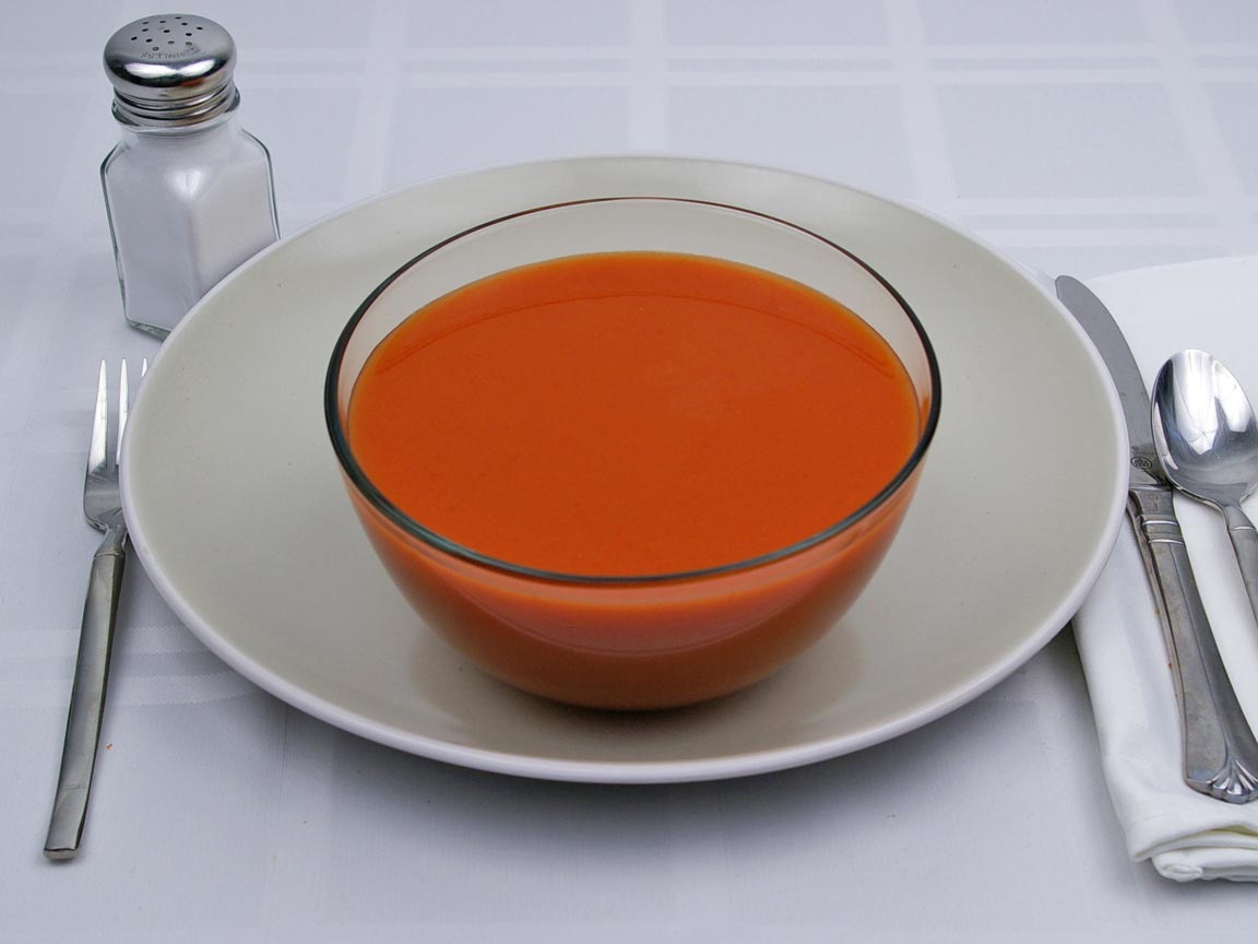 Calories in 2.75 cup(s) of Creamy Tomato Parmesan Bisque Soup