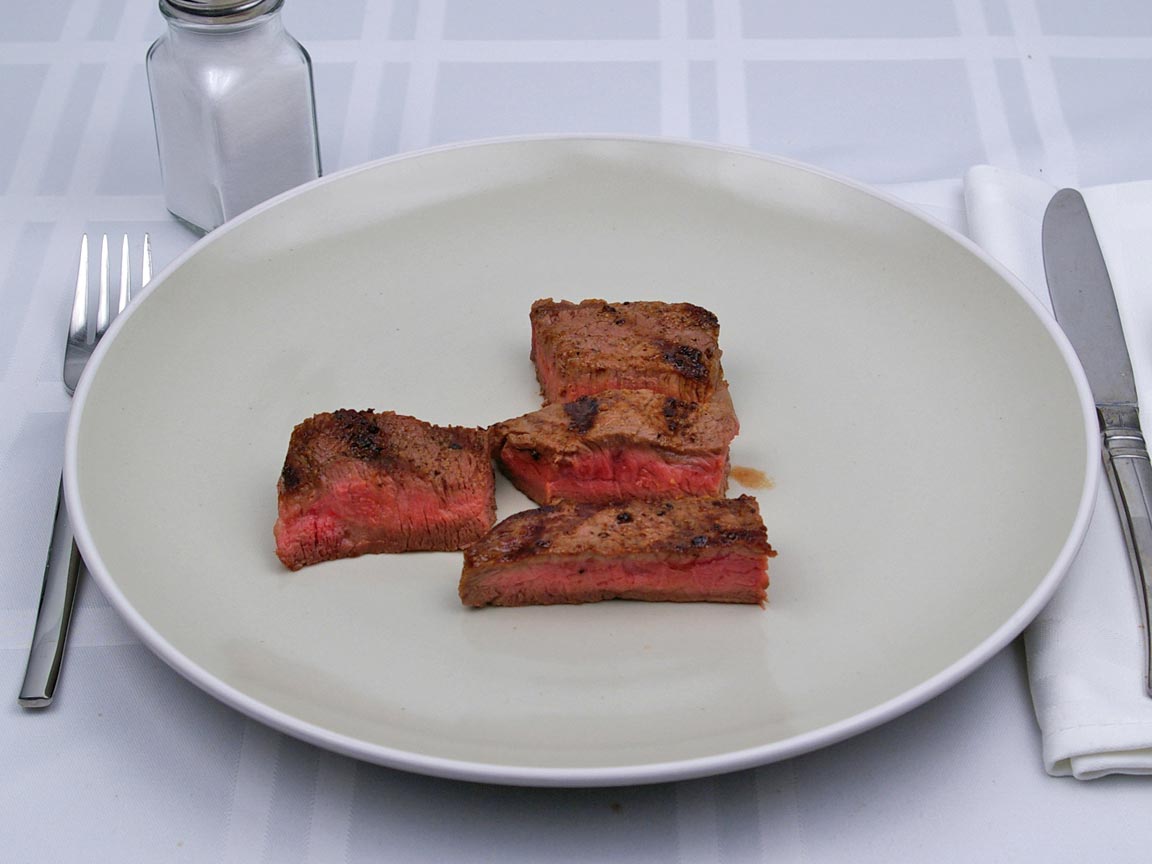Calories in 113 grams of Top Sirloin Steak