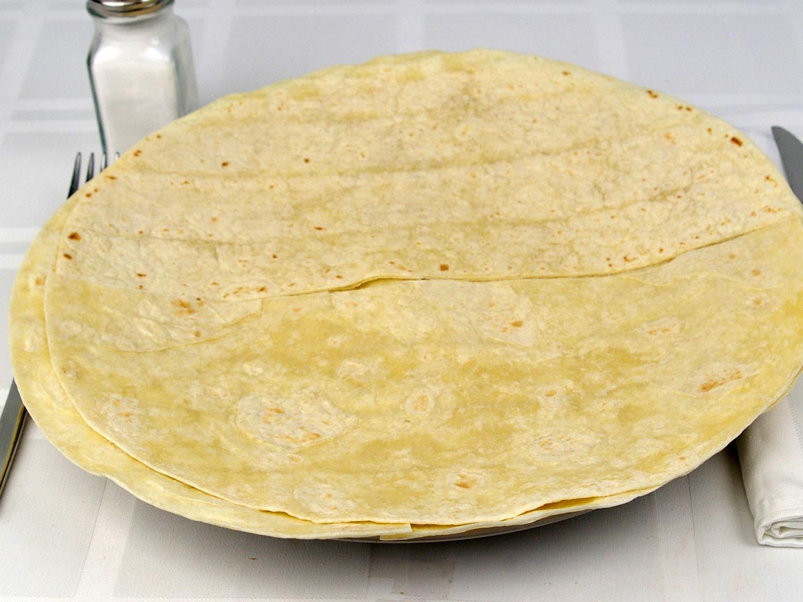 Calories in 2 tortilla(s) of Flour Tortilla Extra Large