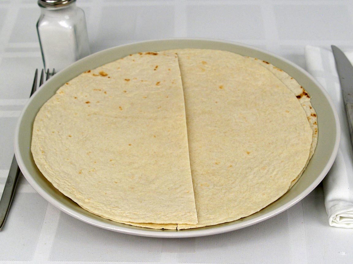 Calories in 2 tortilla(s) of Flour Tortilla - Large