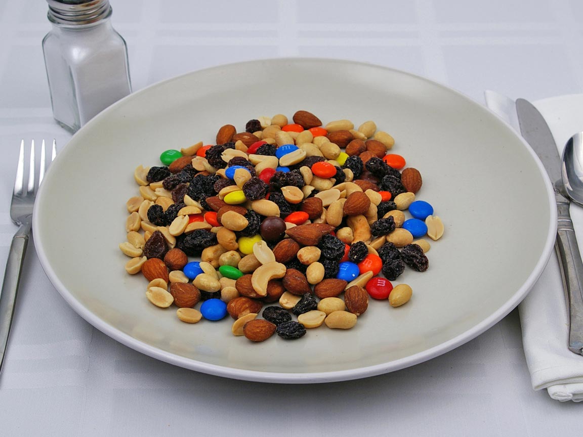 Calories in 1.38 cup(s) of Monster - Trail Mix