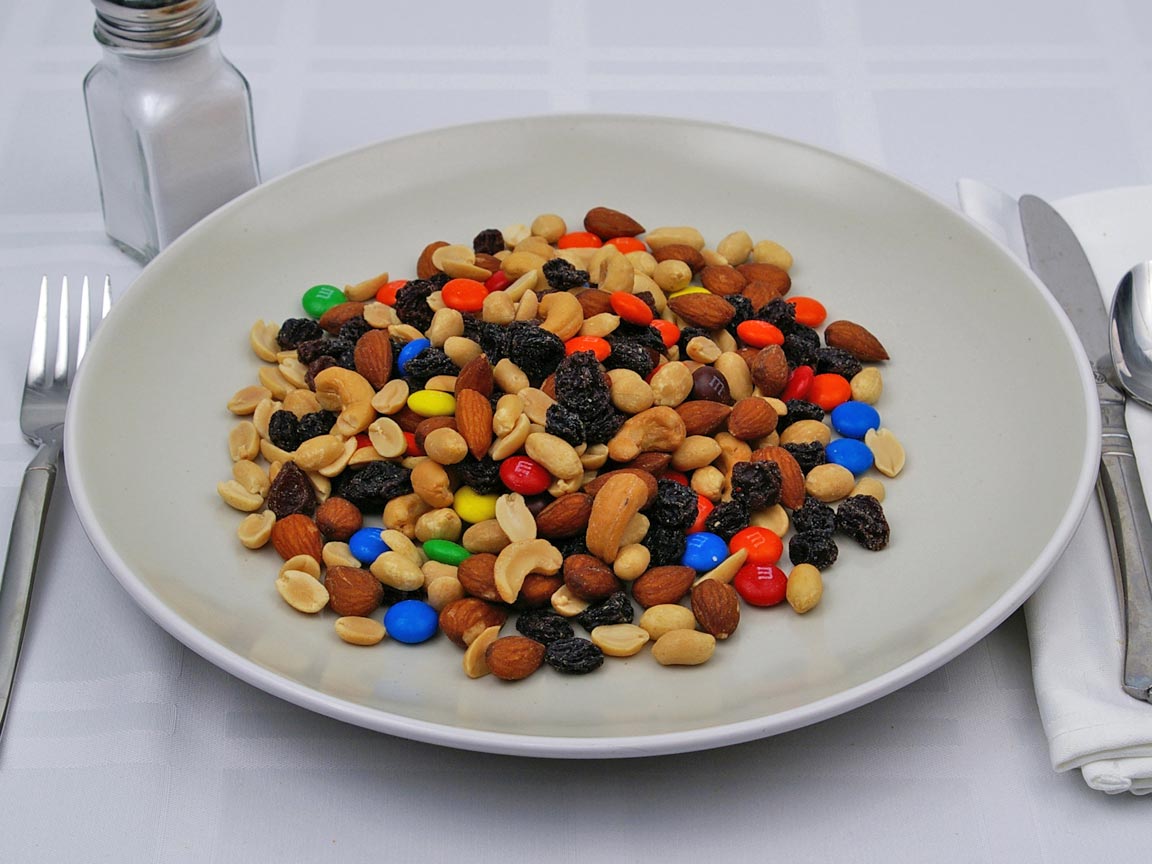 Calories in 1.75 cup(s) of Monster - Trail Mix