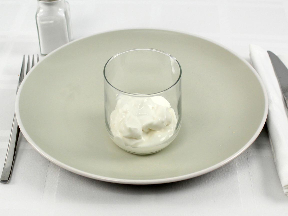 Calories in 1 container(s) of Siggi's Triple Cream Yogurt