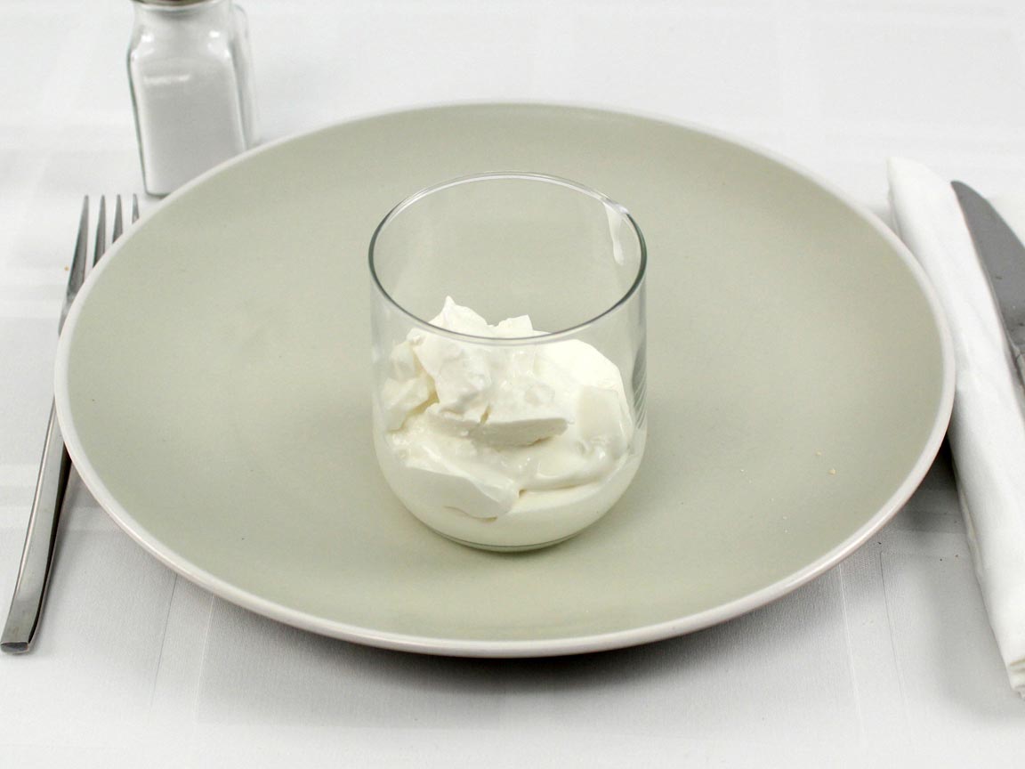 Calories in 1.5 container(s) of Siggi's Triple Cream Yogurt